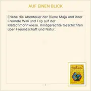 Vorschaubild 2 von Biene Maja - Feuer, Feuer & andere Geschichten DVD Kinderfilm ab 4 J. Deutsch
