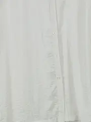 Vorschaubild 5 von Damen Hemdbluse Langarm Weiß Gr. 42/XL Viskose Casual