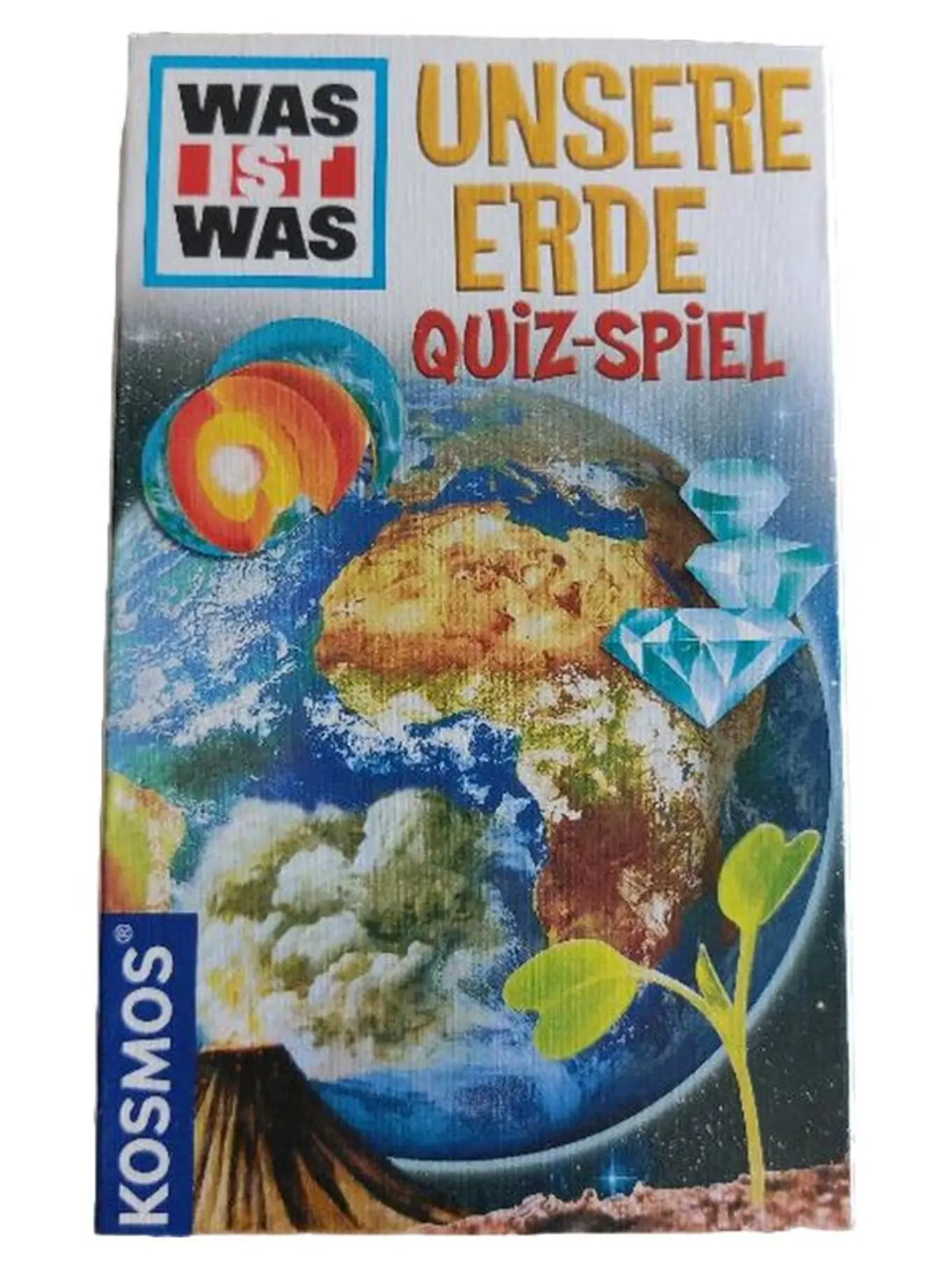 KOSMOS Was ist Was Unsere Erde Quizspiel Lernspiel Familienspiel ab 8 Jahre