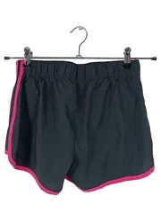 Vorschaubild 2 von Damen Sport Shorts XS Schwarz Pink Polyester Laufshorts