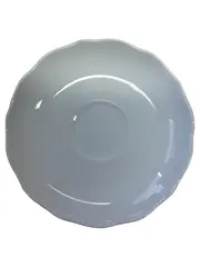 Vorschaubild 1 von Unterteller Porzellan Weiß 14 cm Klassisch Uni