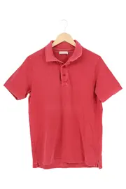 Vorschaubild 1 von Herren Poloshirt M Rot Casual Klassisch