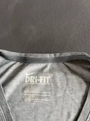 Vorschaubild 6 von Dri-Fit Damen Sport Shirt V-Ausschnitt Swoosh Grau Gr. XL