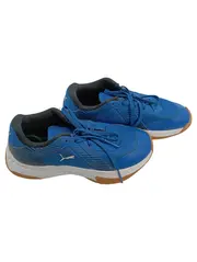 Vorschaubild 1 von Hallenschuhe Kinder Gr. 33 Blau Sportschuhe Indoor Turnschuhe