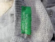 Vorschaubild 2 von Kinder Pullover Gr. 92 Grau Tiermotiv Meliert