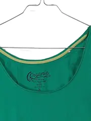 Vorschaubild 4 von Damen Tank Top Gr. S Grün Bio-Baumwolle Basic