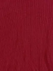 Vorschaubild 4 von Damen Pullover Strickpullover Langarm Gr. 34/XS Rot Casual