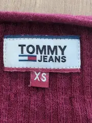 Vorschaubild 6 von Damen Pullover Strickpullover Langarm Gr. 34/XS Rot Casual