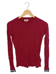 Vorschaubild 1 von Damen Pullover Strickpullover Langarm Gr. 34/XS Rot Casual