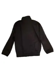 Vorschaubild 3 von Trainingsjacke Kinder Gr. 116 Schwarz Blau Sportjacke Zip