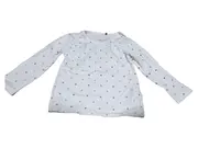 Vorschaubild 1 von Mädchen Langarmshirt Gr. 80 Weiß Sterne Casual