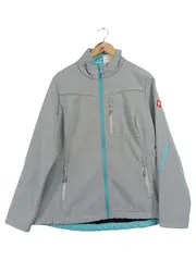 Vorschaubild 1 von Softshelljacke Damen Outdoor Grau 42/XL