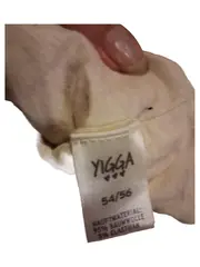 Vorschaubild 2 von Kinder Mütze Beanie Gr. 54/56 Grau Schmetterling Baumwolle