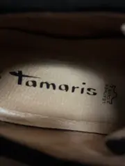 Vorschaubild 4 von Tamaris Damen Keilsandaletten Wedges Gr. 39 Blau Strassbesatz Slingback