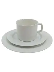 Vorschaubild 1 von Thomas Kaffeeservice 3-teilig Tasse Untertasse Kuchenteller Porzellan Weiß
