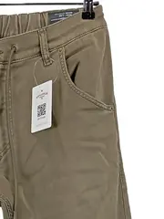 Vorschaubild 3 von Herren Stoffhose W34/L32 Oliv Stretch Casual Jogger Style
