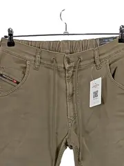 Vorschaubild 4 von Herren Stoffhose W34/L32 Oliv Stretch Casual Jogger Style