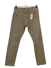 Vorschaubild 1 von Herren Stoffhose W34/L32 Oliv Stretch Casual Jogger Style