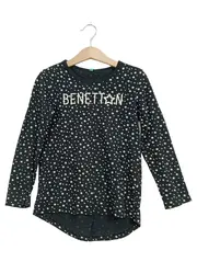 Vorschaubild 1 von Langarmshirt Kinder Gr. XS/116 Schwarz Sterne