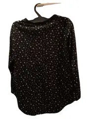 Vorschaubild 5 von Langarmshirt Kinder Gr. XS/116 Schwarz Sterne