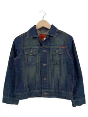 Vorschaubild 1 von Herren Jeansjacke Blau Gr. 44/XS Casual Uni Baumwolle Langarm