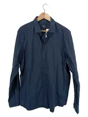 Vorschaubild 1 von Herren Freizeithemd Langarm Blau Kariert Gr. XL Baumwolle