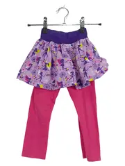Vorschaubild 1 von Mädchen Hosenrock Leggings Fee Muster Lila Pink Gr. 92
