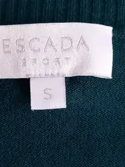 Vorschaubild 6 von Sport Damen Strickshirt Gr. S Petrol Metallic Floral Kurzarm