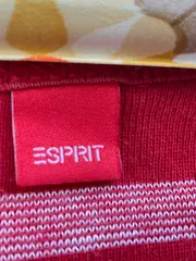 Vorschaubild 6 von Damen T-Shirt Gr. 38 gestreift Rot Kurzarm Casual