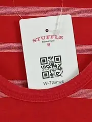 Vorschaubild 4 von Damen T-Shirt Gr. 38 gestreift Rot Kurzarm Casual