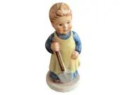 Vorschaubild 1 von Hummel Figur Junge mit Schaufel Porzellan Nostalgisch Mehrfarbig 8.5cm