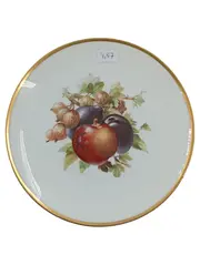 Vorschaubild 2 von Thomas Porzellan Sammelteller Sèvres Bavaria Fruchtmotiv Goldrand 20cm