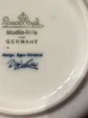 Vorschaubild 2 von Studio-Linie Sammelteller Bjørn Wiinblad Blau Weiß Porzellan 10cm