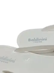 Vorschaubild 2 von Zehentrenner Gr. 38 Damen Weiß Schleife Strass Sandalen