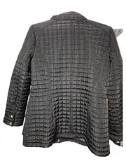 Vorschaubild 2 von Damen Steppjacke L/40 Schwarz Klassisch Strukturmuster Gesteppt