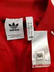 Vorschaubild 5 von Originals SST Trainingsjacke Herren Gr. L Rot Weiß 3 Streifen