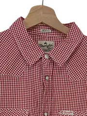 Vorschaubild 3 von Herren Freizeithemd Kariert Rot Gr. 50/L Slim Fit Baumwolle