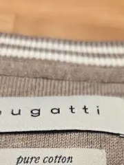 Vorschaubild 9 von Herren Pullover V-Ausschnitt Beige Gr. 50 L Baumwolle Klassisch