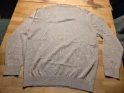 Vorschaubild 6 von Herren Pullover V-Ausschnitt Beige Gr. 50 L Baumwolle Klassisch