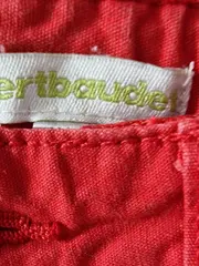 Vorschaubild 6 von Kinder Shorts Jungen Rot Uni Baumwolle Gr. 116 Casual