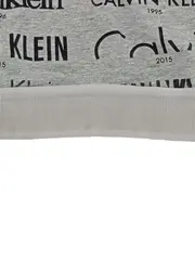 Vorschaubild 5 von Damen Sport BH Grau S Logo-Print Rippstrick