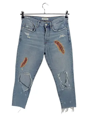ZARA Destroyed Jeans