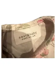Vorschaubild 5 von Baby Mädchen Kleid Gr. 92 Blumenmuster Beige Romantisch