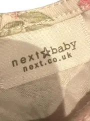 Vorschaubild 6 von Baby Mädchen Kleid Gr. 92 Blumenmuster Beige Romantisch