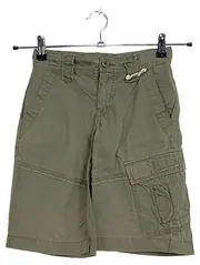 Vorschaubild 1 von Cargo Shorts Herren XS W29 Oliv Baumwolle Seitentaschen