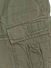 Vorschaubild 2 von Cargo Shorts Herren XS W29 Oliv Baumwolle Seitentaschen