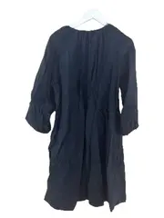 Vorschaubild 2 von Damen Leinenkleid Tunika Gr. 40 Blau Pure Linen Freizeitkleid