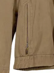 Vorschaubild 2 von Herren Leichte Jacke Gr. 54 XXL Beige Klassisch Casual