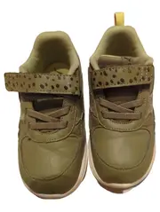 Vorschaubild 4 von Kinder Lauflernschuhe Sneaker Gr. 26 Oliv Klettverschluss