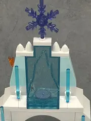 Vorschaubild 3 von Disney Princess Elsa's Eispalast Bauset 41062 Komplett Kinder Blau